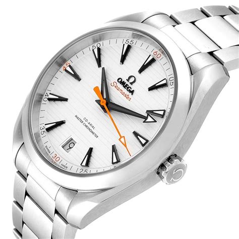 omega seamaster orange second hand